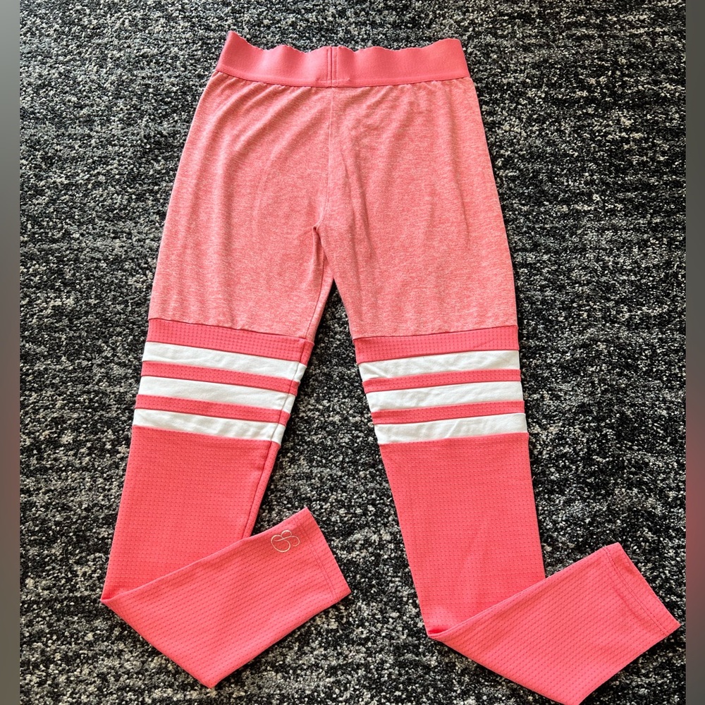 Bombshell Sportswear Thigh High Leggings in Pink, Size XS